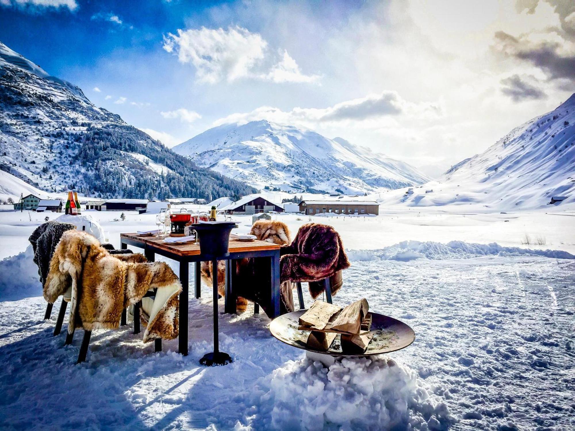 The Chedi Andermatt Hotel Exterior photo